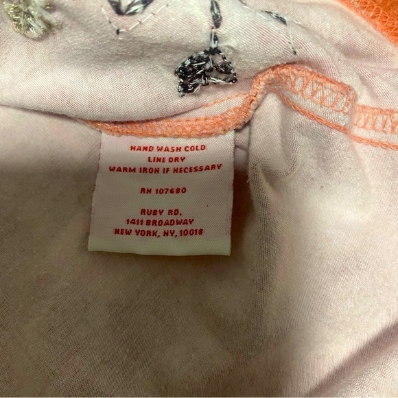 Ruby Rd. Auburn  Embroidered Print Women’s Top Size S Great Condition - Picture 7 of 7